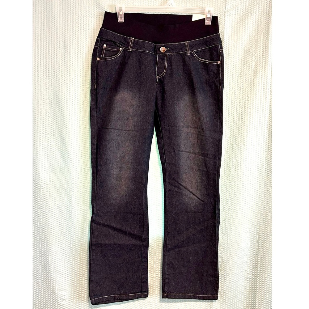 NWT Underbelly, Dark Rinse, Steetch Maternity Jeans- small